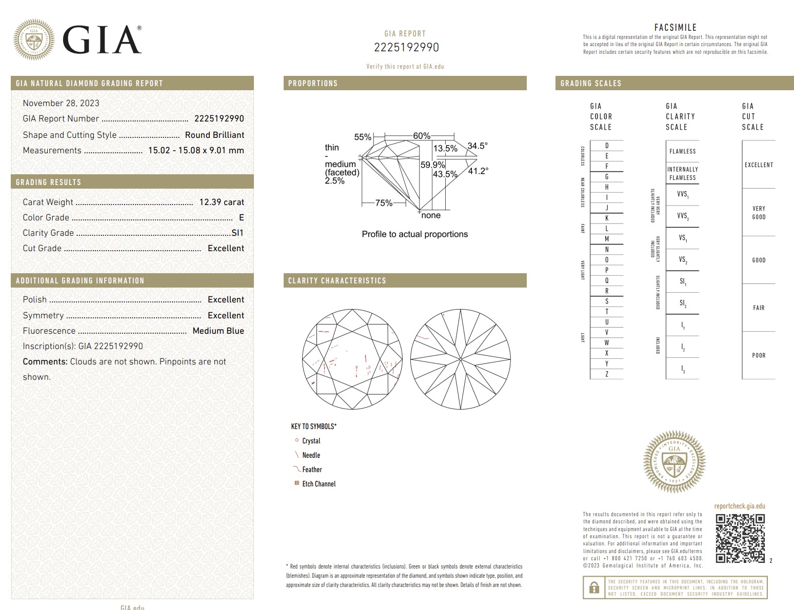 Diamond detail viewing